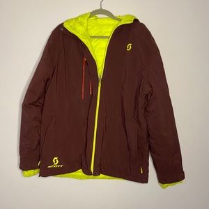 Scott reversible snowboarding jacket